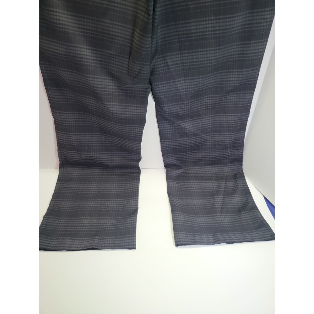 Nike Golf Tour Performance Dri-Fit Black/Gray Plaid Pants Mens 35x30 - Picture 10 of 15
